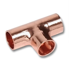  Réz forraszidom Szűkített T-idom 54-28-54mm hűtés, fűtés szerelvény