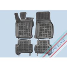 Rezaw fekete gumiszőnyeg Jaguar XE 2015 -(hybrid nem) autószőnyeg