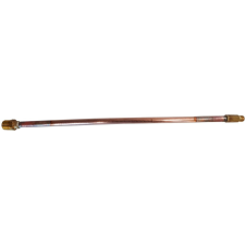  Rézcső Ø12x1 L.450mm csatlakozással kisháztartási gépek kiegészítői