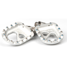 RFX Pro CNC alumínium triál lábtartó (ezüst) univerzális - Gas Gas/Beta/Sherco/Montesa egyéb motorkerékpár alkatrész