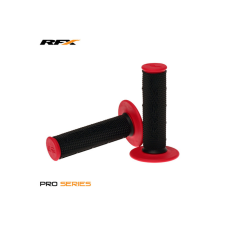 RFX Pro Series dupla anyagú markolat fekete / piros egyéb motorkerékpár alkatrész