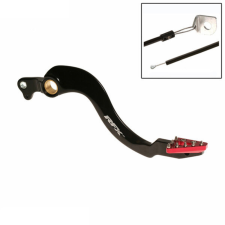 RFX Pro ST Hátsó Fékpedál (Kemény Anodizált Fekete/Piros) - Honda CRF250/450 egyéb motorkerékpár alkatrész
