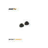RFX Szelep szár tömítések RFX Sport fekete x2 RFX Felnik, gumik, kiegészítők Szelepek, szelepsapkák, kiegészítők