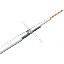 RG-6U TRI-SHIELDED fehér réz villanyszerelés