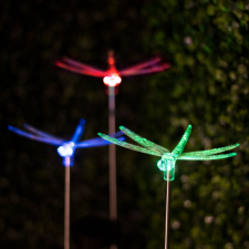 RGB LED-es szolár lámpa kültéri világítás