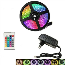  RGB LED szalag szett távirányítóval - 5 méter - 2590.-Ft világítási kellék