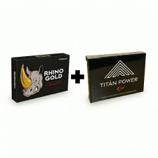  RHINO GOLD - 6 DB + TITÁN POWER RED - 3 DB CSOMAG potencianövelő