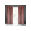  Ria bársony sötétítő függöny Sötétrózsaszín 140x270 cm