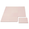 Rialto Baby Puzzle habszivacs játszószőnyeg szegéllyel Light Pink 92x122 cm