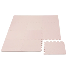 Rialto Baby Puzzle habszivacs játszószőnyeg szegéllyel Light Pink 92x122 cm játszószőnyeg