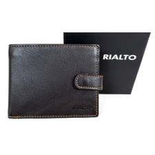 RIALTO klasszikus kapcsos sötétbarna férfi pénztárca RP6142Q-08 pénztárca