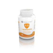 Riavita c+d vitamin quercetinnel kapszula 90 db vitamin és táplálékkiegészítő