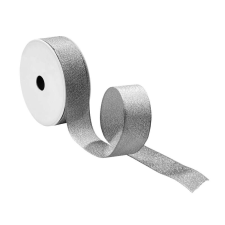 RIBBON RIBBON ajándékcsomagoló szalag, csillogó ezüst 3 méter szalag, masni