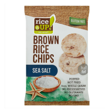 Rice Up barna rizs chips tengeri sós ízű 60 g előétel és snack