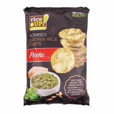 Rice Up Barnarizs chips, 60 g, RICE UP, pesto előétel és snack