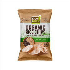 Rice Up bio chia&quinoa chips 25 g előétel és snack