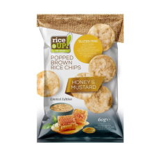 Rice Up chips mézes-mustáros ízű 60 g előétel és snack