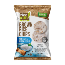  Rice Up Chips tengeri sós és borsos 60g előétel és snack