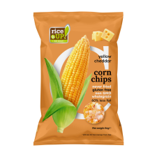  Rice Up kukorica chips cheddar sajt ízesítéssel 60 g előétel és snack