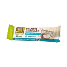  Rice Up puffasztott barna rizs szelet kókusz/fehércsoki 18g csokoládé és édesség