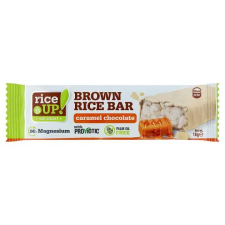  Rice Up! puffasztott barna rizsszelet karamellás ízű fehércsokoládéval 18 g reform élelmiszer