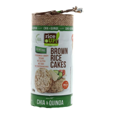 Rice Up PUFFASZTOTT RIZS SZELET QUINOA-CHIA 120G reform élelmiszer