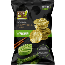 Rice Up rizs chips Wasabis - 60g reform élelmiszer