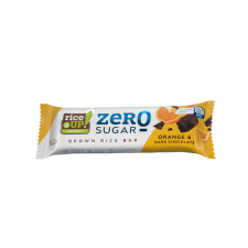 Rice Up Zero Rizsszelet narancsízű 18g étcsokival, hozzáadott cukor nélkül vitamin és táplálékkiegészítő