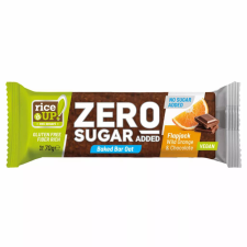 Rice Up Zero Zabszelet narancshéjjal 70g étcsokival, hozzáadott cukor nélkül vitamin és táplálékkiegészítő