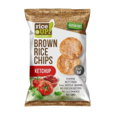 RiceUp! ketchup ízű barna rizs chips 60g előétel és snack