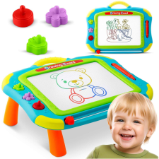 Ricokids cikcakk tábla + rajzasztal - kék kreatív és készségfejlesztő