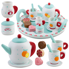 Ricokids Fából készült játék teáskészlet rk-869 ricokids konyhakészlet