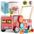 Ricokids Fából készült tolókocsi tűzoltóság rk-873 ricokids