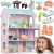Ricokids Nagy fából készült babaház 3 szintes ricokids rk-878