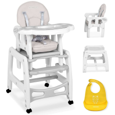 Ricokids Sinco 5in1 Etetőszék asztallal - szürke etetőszék