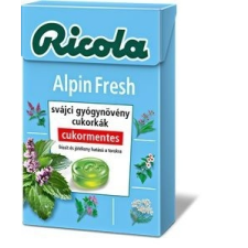 Ricola Alpin Fresh gyógynövényes cukorka 40g gyógyhatású készítmény