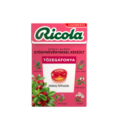  Ricola cukorka tőzegáfonya 40 g csokoládé és édesség