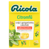  Ricola gyógynövény cukorka 40 g citromfű, cukormentes (gluténmentes, laktózmentes)