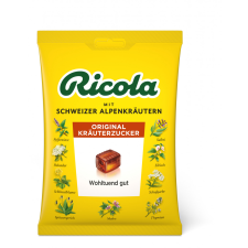 Ricola Ricola cukorka original herbs zacskós 75 g reform élelmiszer