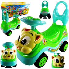 Rider Babytaxi ráülős babajárgány fiús rider zöld lábbal hajtható járgány