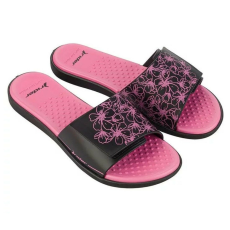 Rider Pool V. női tépőzáras papucs fekete pink kombi 83502-AR351