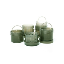 RIDGEMONKEY MODULAR HOOKBAIT POTS CSALITÁROLÓ EDÁNY SZETT ZöLD horgászkiegészítő