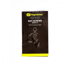 RidgeMonkey RM-TEC HOOK RING BAIT SCREWS CSALICSAVAR 5DB barkácsolás, csiszolás, rögzítés