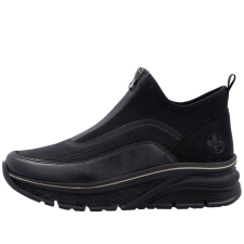 Rieker 48053 00 divatos női magasított talpú félcipő női cipő