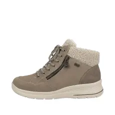 Rieker TEX L7701 24 vízálló női fűzős telitalpú bokacipő