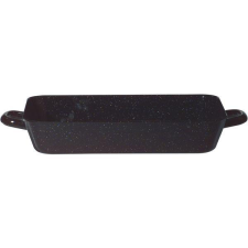 Riess Tepsi, serpenyő, 37x22 cm Profi fekete - Riess edény