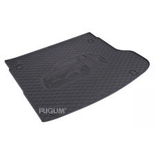 Rigum rajzos méretpontos csomagtértálca Hyundai i30 Fastback 2021- Alapváltozat,nincs áthelyezhető csomagtérpadló csomagtértálca