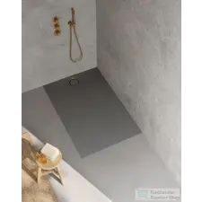Riho Purite NUVIA 120x90 zuhanytálca, Stone Grey D009014085 kád, zuhanykabin