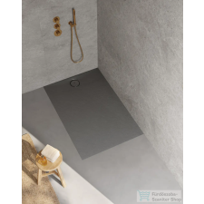 Riho Purite NUVIA 140x90 zuhanytálca, Stone Grey D009015085 kád, zuhanykabin