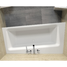  Riho ZAMORA szabadon álló Solid Surface kád 220x100cm kád, zuhanykabin